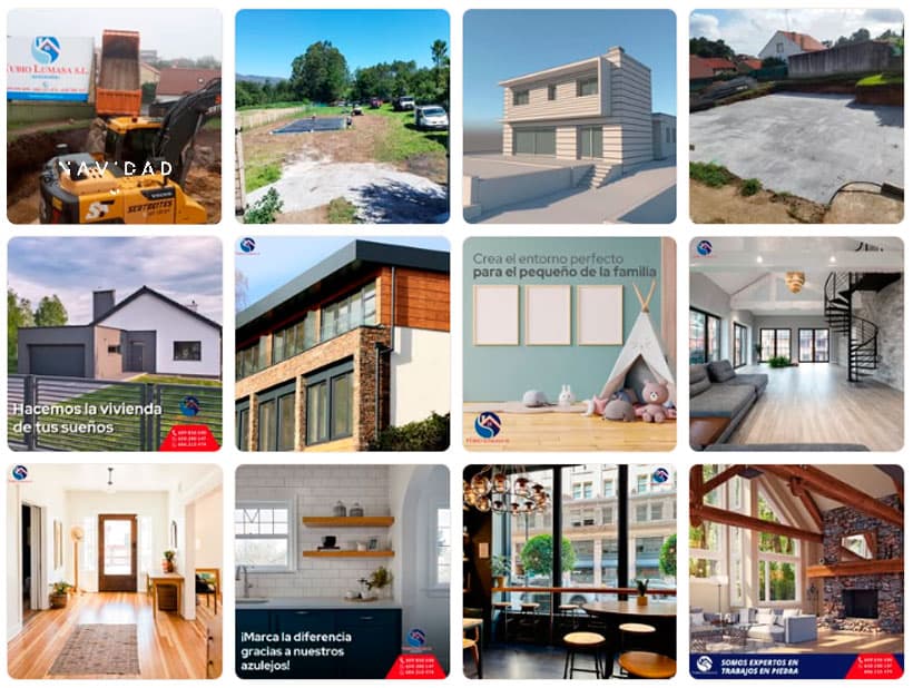 Redes sociales Construcciones Tubío Lumasa